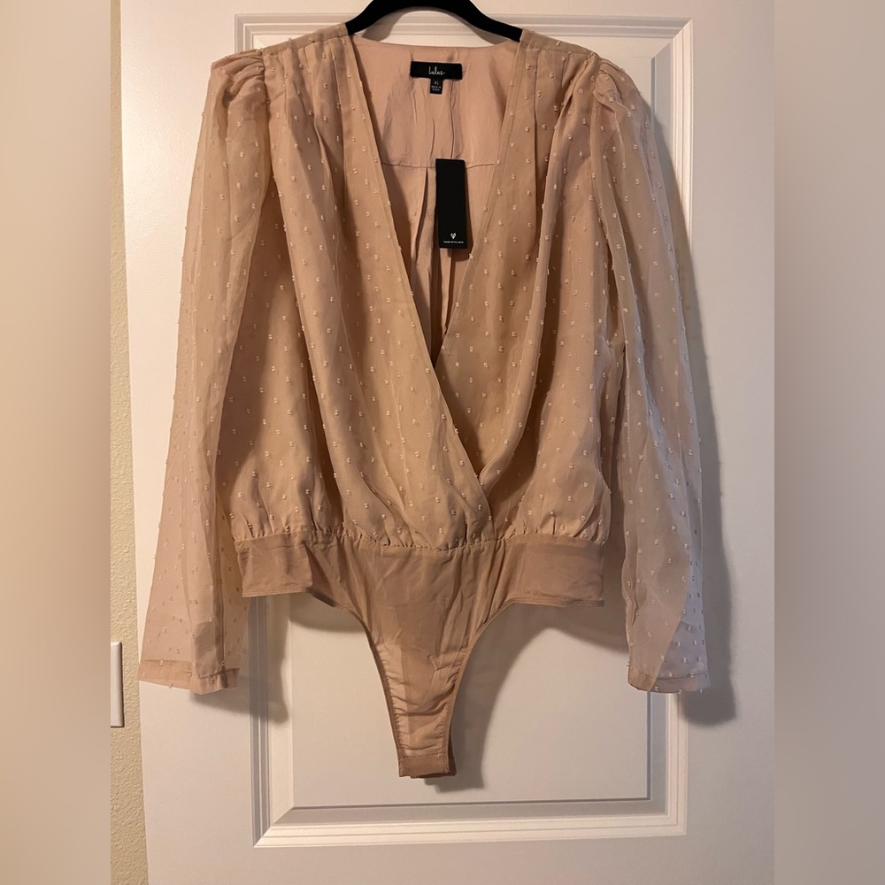 Body suit top from Lulus